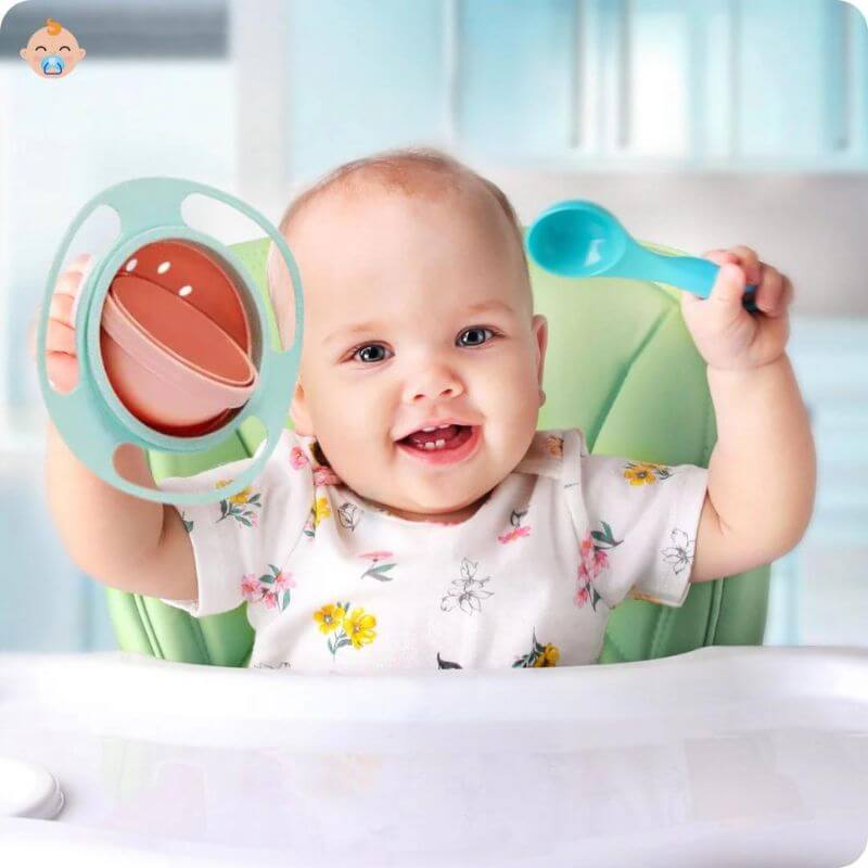 BABY ROTATING BOWL