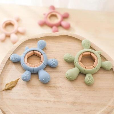 WOODEN TEETHING RING | CUTTIETURTLE™