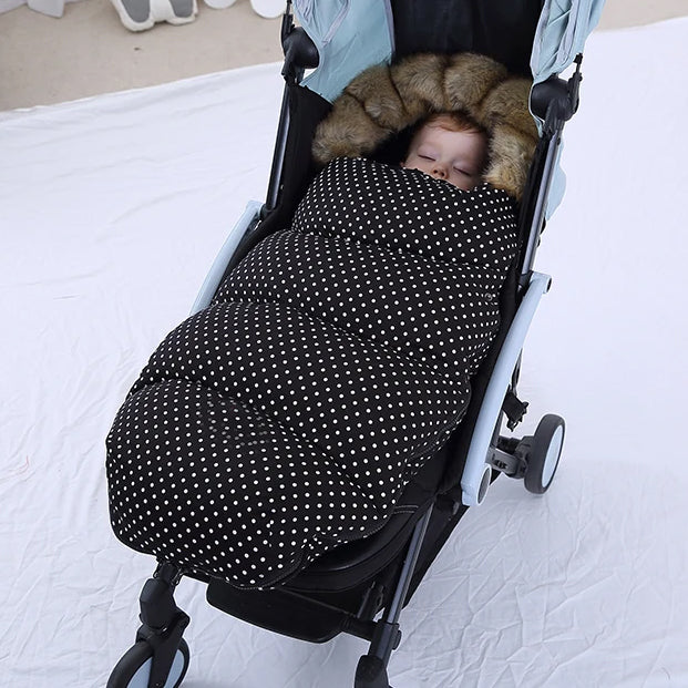 STROLLER FOOTMUFF WITH FUR | FURCOCOON™