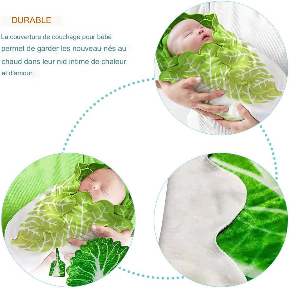 COUVERTURE POUR BÉBÉ À MOTIF CHOU | SOFTCOCOON™