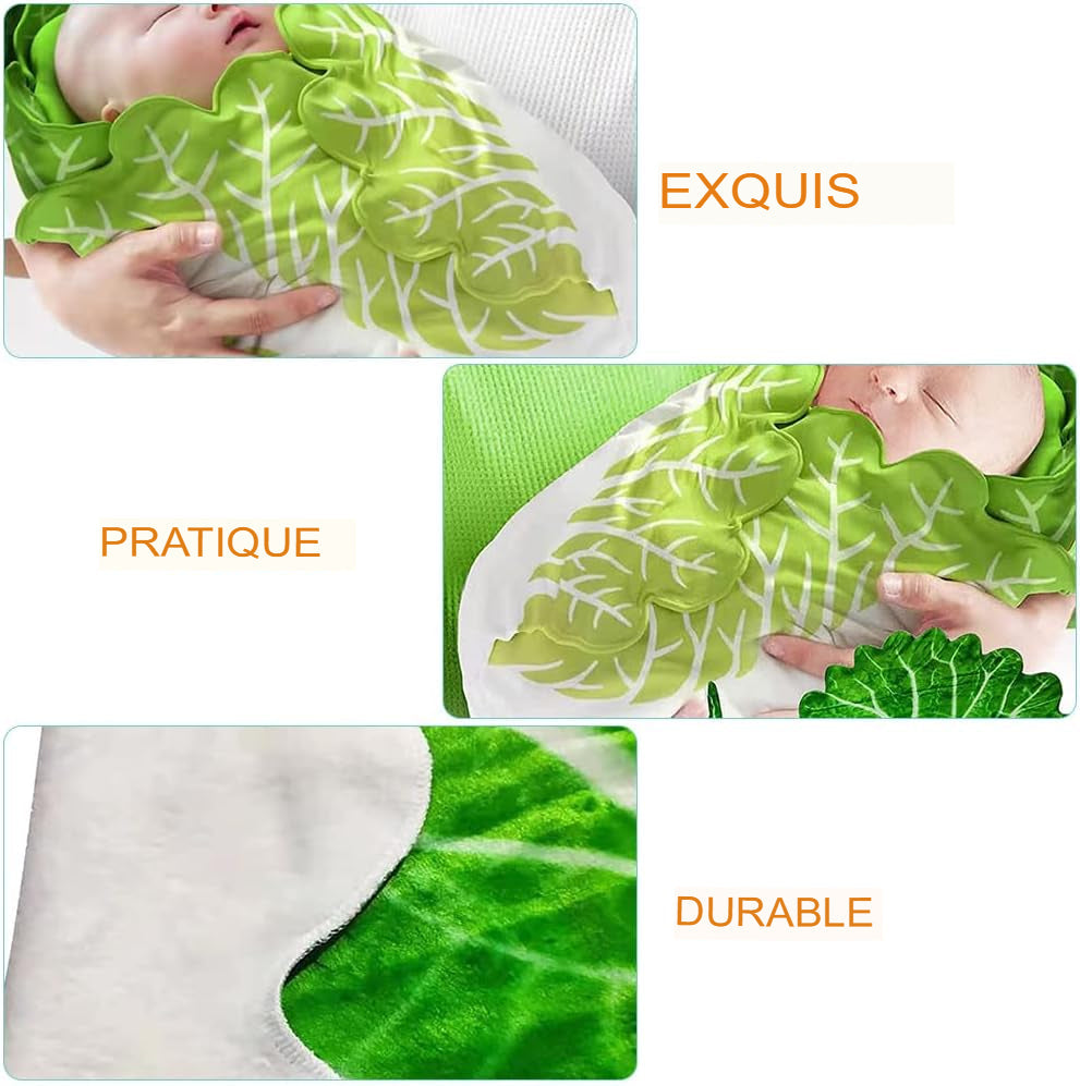 COUVERTURE POUR BÉBÉ À MOTIF CHOU | SOFTCOCOON™