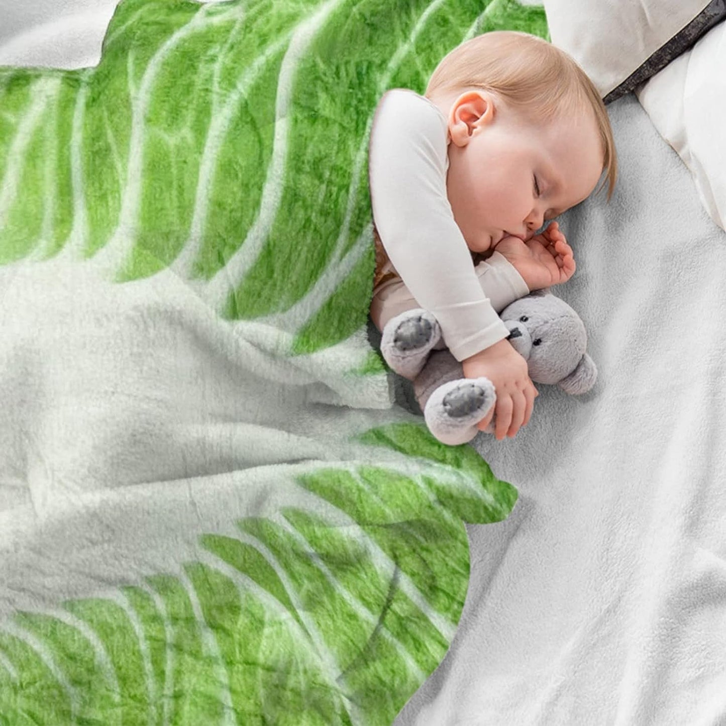 COUVERTURE POUR BÉBÉ À MOTIF CHOU | SOFTCOCOON™