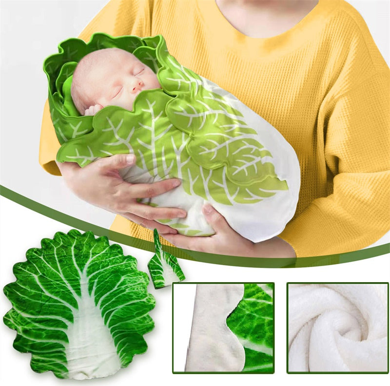 COUVERTURE POUR BÉBÉ À MOTIF CHOU | SOFTCOCOON™