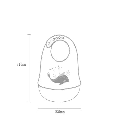 SILICONE BIB | STAYCLEAN™