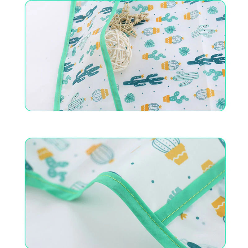 WATERPROOF LONG SLEEVE BABY BIB WITH ADORABLE PATTERNS | KIDPROOF™