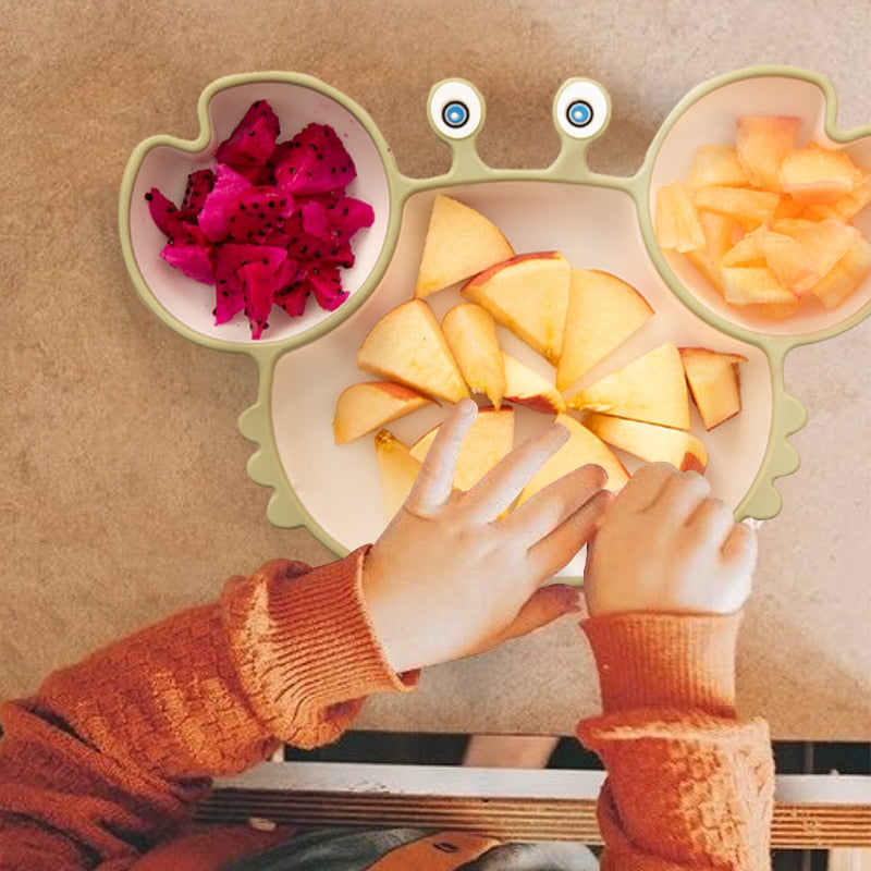 CRAB SHAPED BABY MEAL KIT | CRABYPLATE™