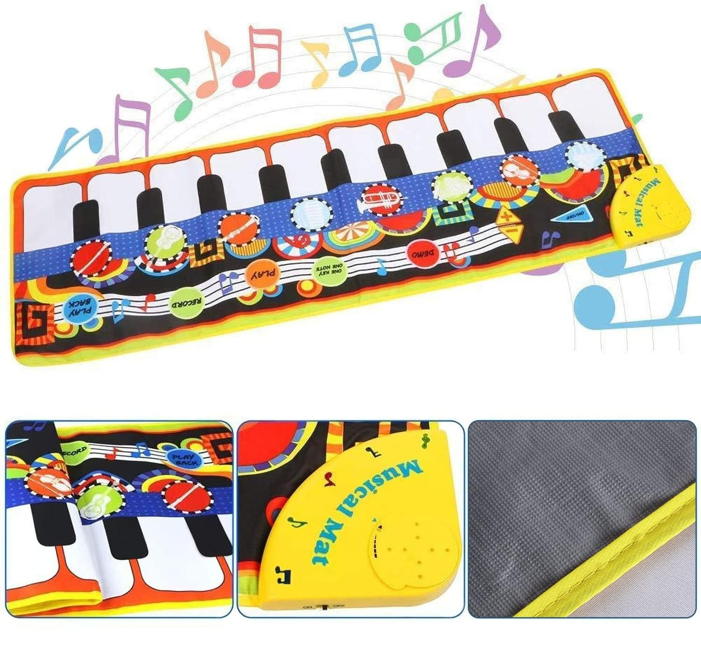 MUSICAL PIANO CARPET TOY FOR CHILDREN | KIDWAKER™