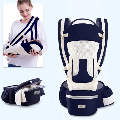 MULTIFONCTIONAL ERGONOMIC BABY CARRIER | TRAVELBABY™