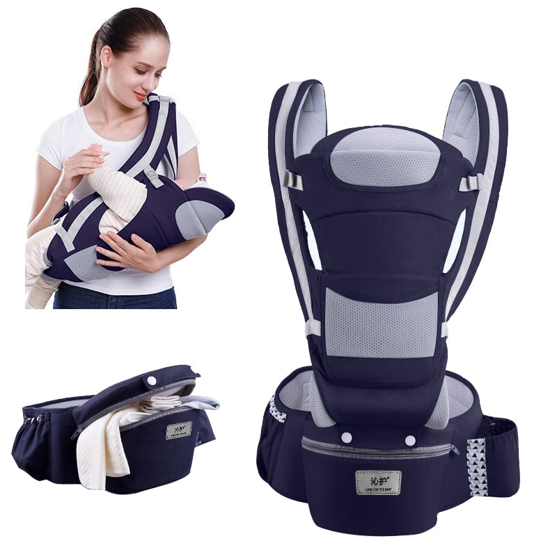 MULTIFONCTIONAL ERGONOMIC BABY CARRIER | TRAVELBABY™