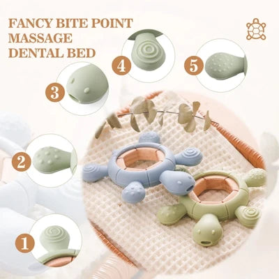 WOODEN TEETHING RING | CUTTIETURTLE™