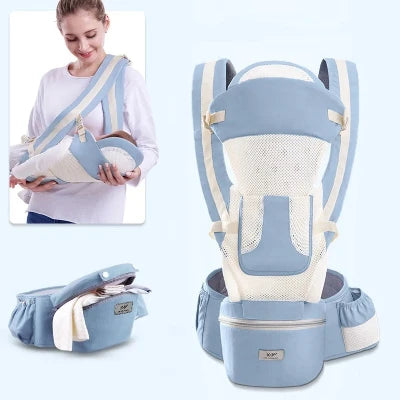 MULTIFONCTIONAL ERGONOMIC BABY CARRIER | TRAVELBABY™