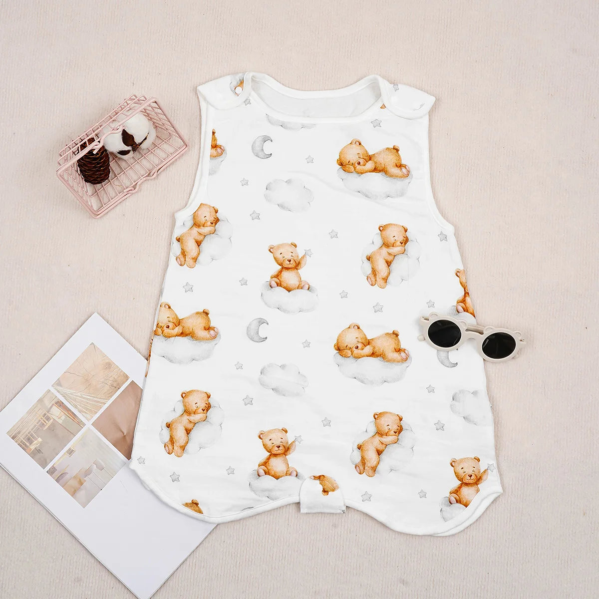 BABY SUMMER SLEEPING BAG WITH ANIMAL PATTERNS | ANIMABAG™