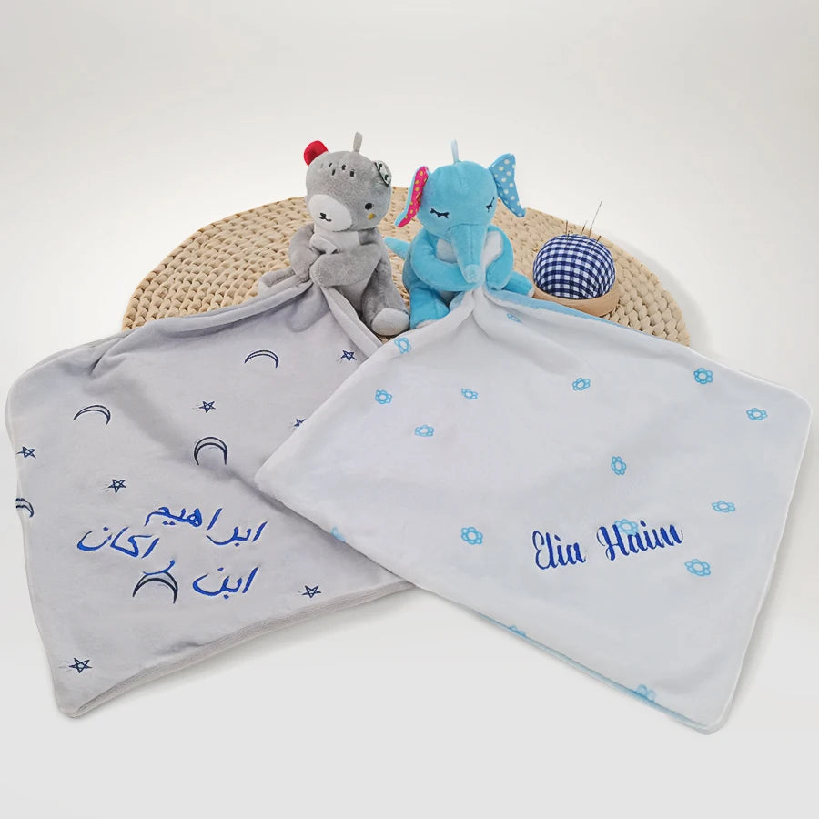 PATTERNED BABY BLANKET PLUSH