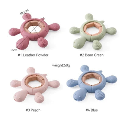 WOODEN TEETHING RING | CUTTIETURTLE™
