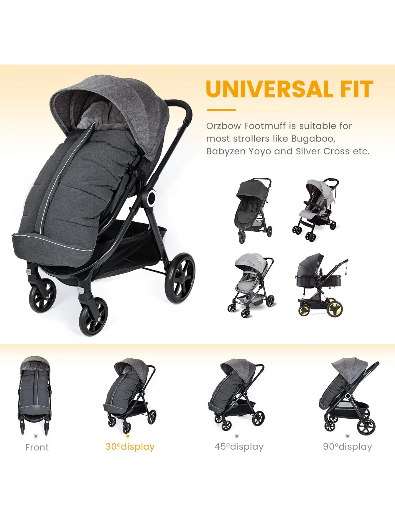 STROLLER FOOTMUFF | FOOTCOCOON™
