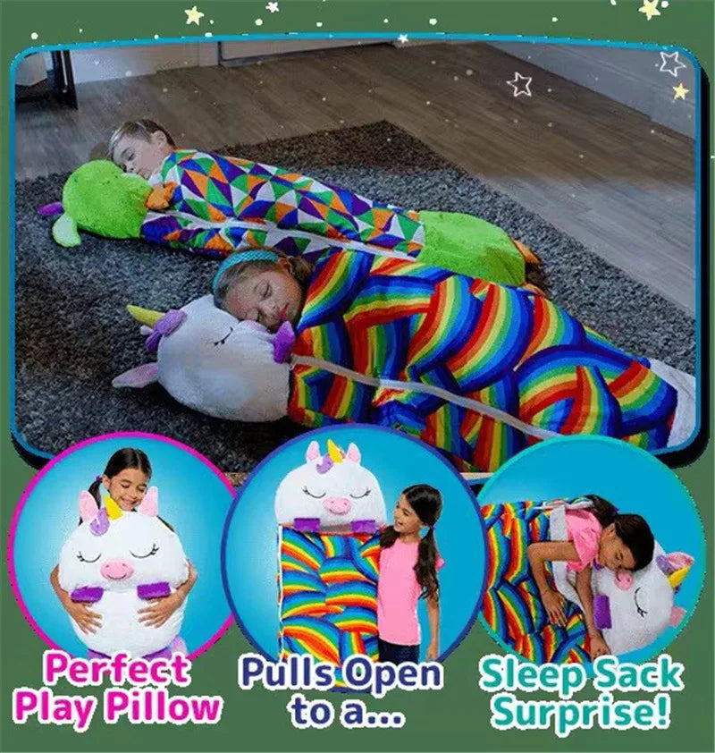 CHILDREN SLEEPING BAG CONVERTIBLE