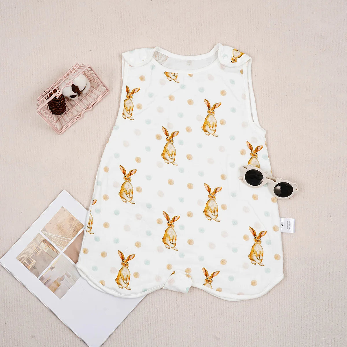 BABY SUMMER SLEEPING BAG WITH ANIMAL PATTERNS | ANIMABAG™