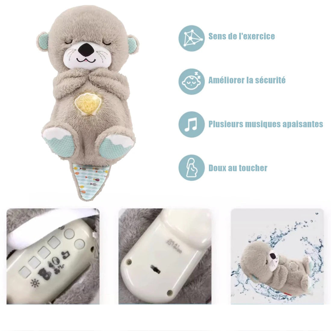 SOOTHING MUSICAL OTTER FOR BABY