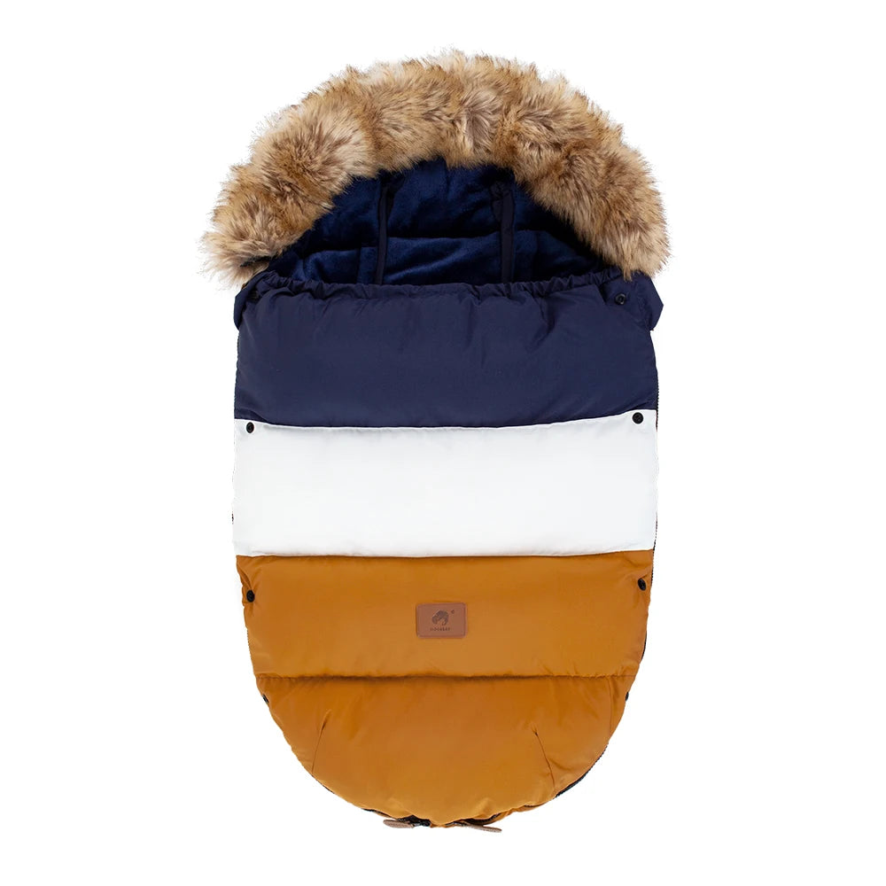 STROLLER FOOTMUFF WITH FUR | FURCOCOON™