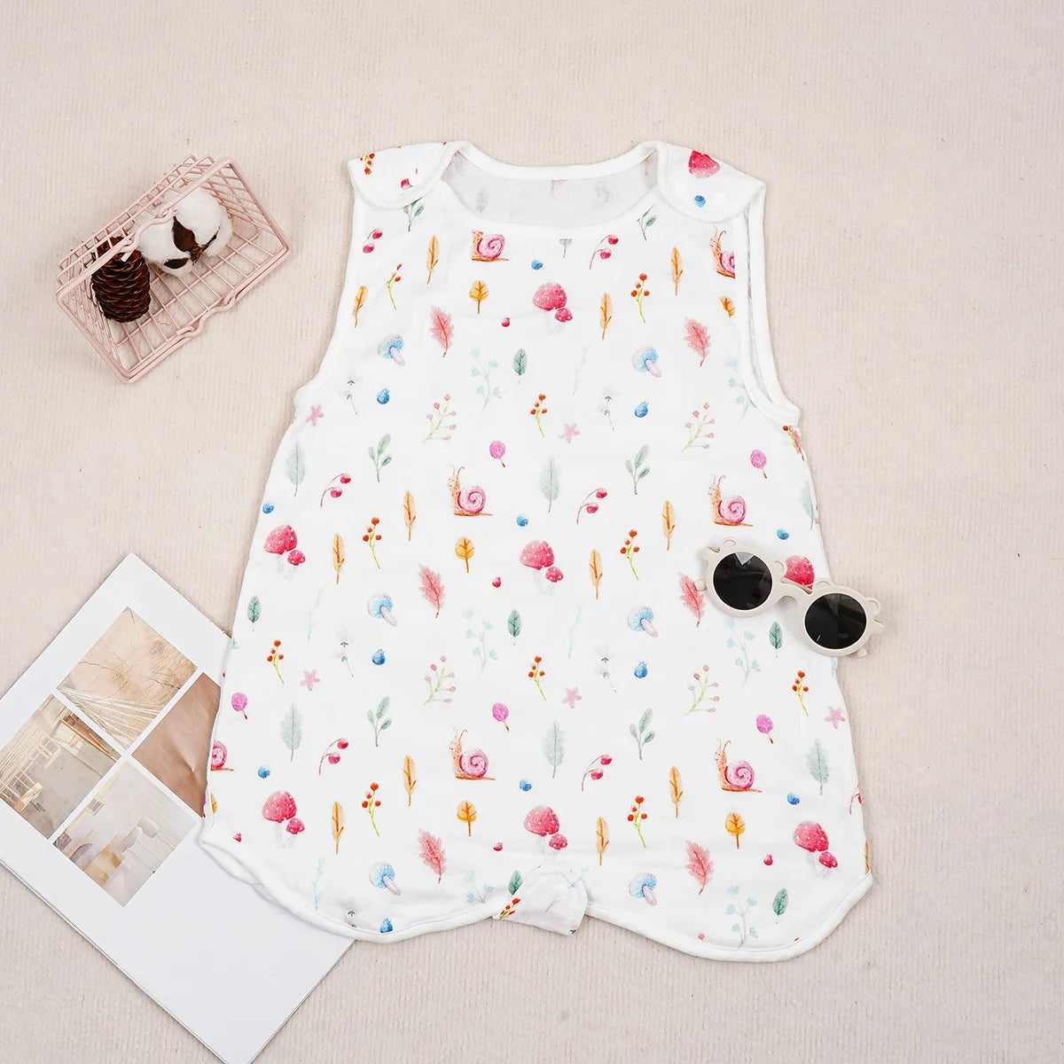 BABY SUMMER SLEEPING BAG WITH ANIMAL PATTERNS | ANIMABAG™