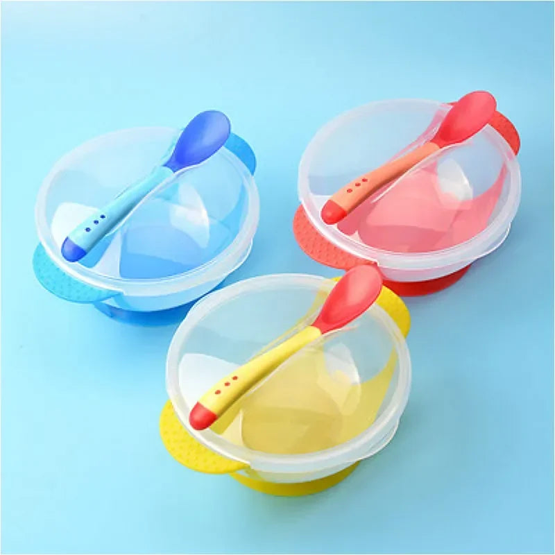 BABY PLATE AND SPOON SET