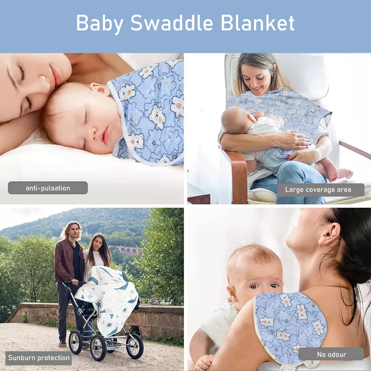 BABY SLEEPING BAG WITH BONNET