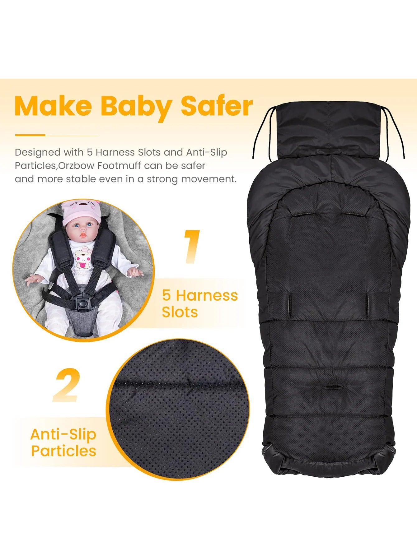 STROLLER FOOTMUFF