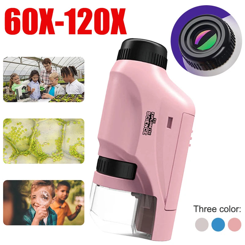 PORTABLE MICROSCOPE FOR CHILDREN