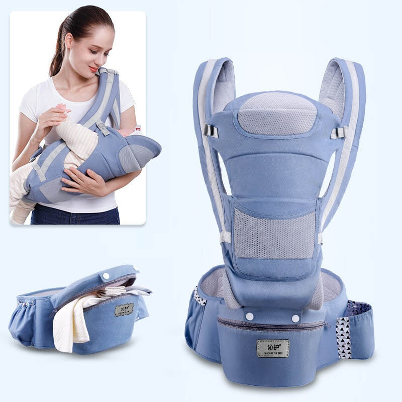 MULTIFONCTIONAL ERGONOMIC BABY CARRIER | TRAVELBABY™