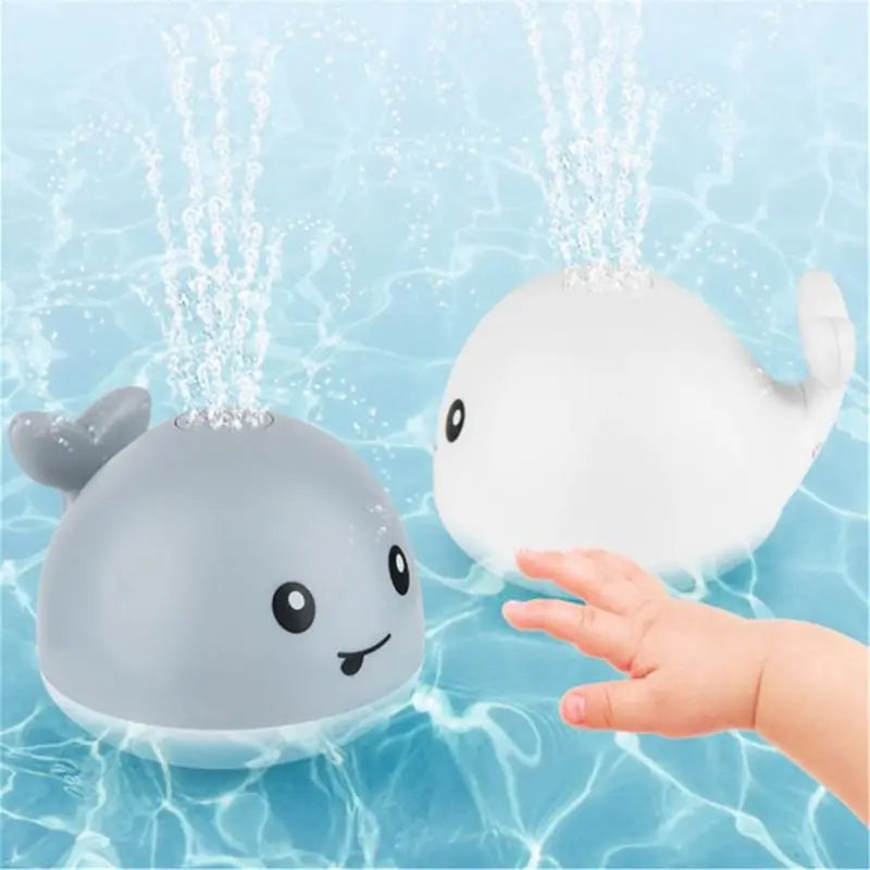 MULTICOLORED WHALE BATH TOY