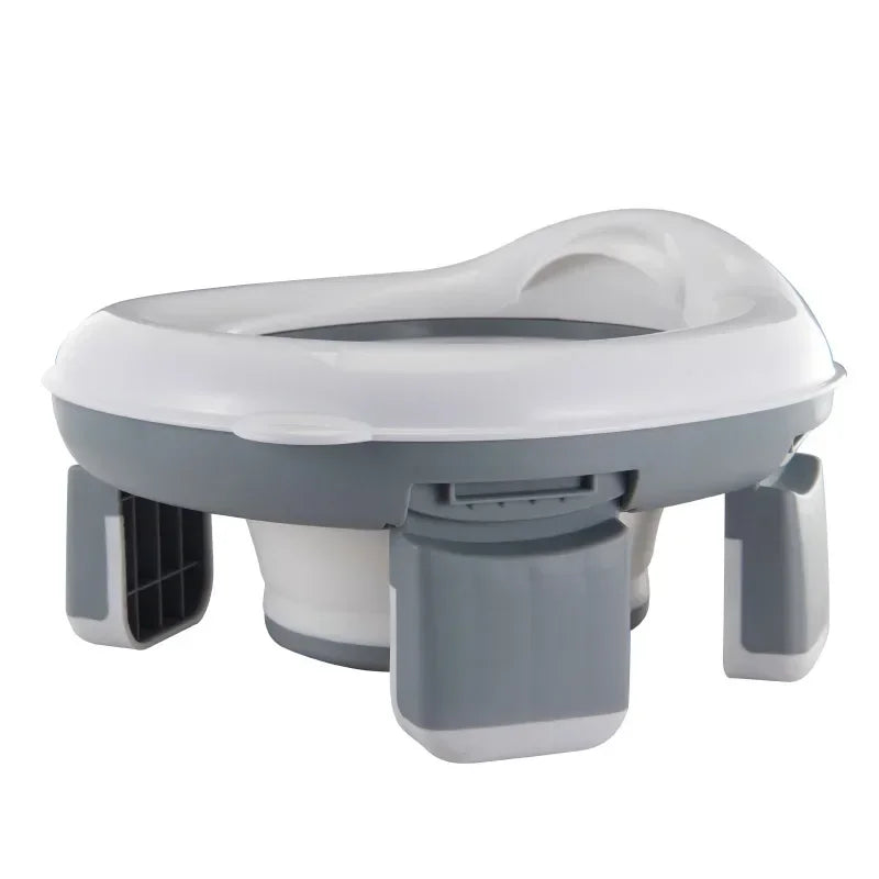 TRAVEL FOLDING POT WITH TOILET REDUCER | KIDDYPOT™