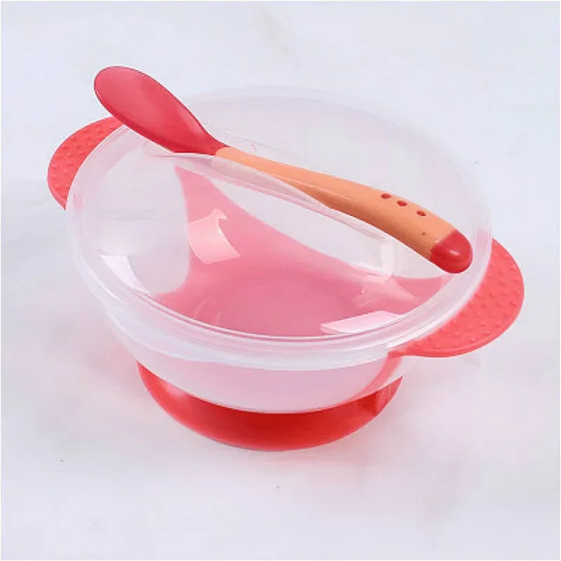 BABY PLATE AND SPOON SET
