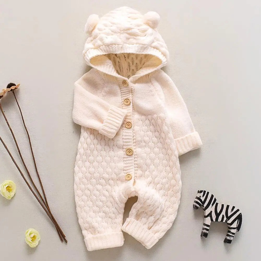 HOODED ROMPER