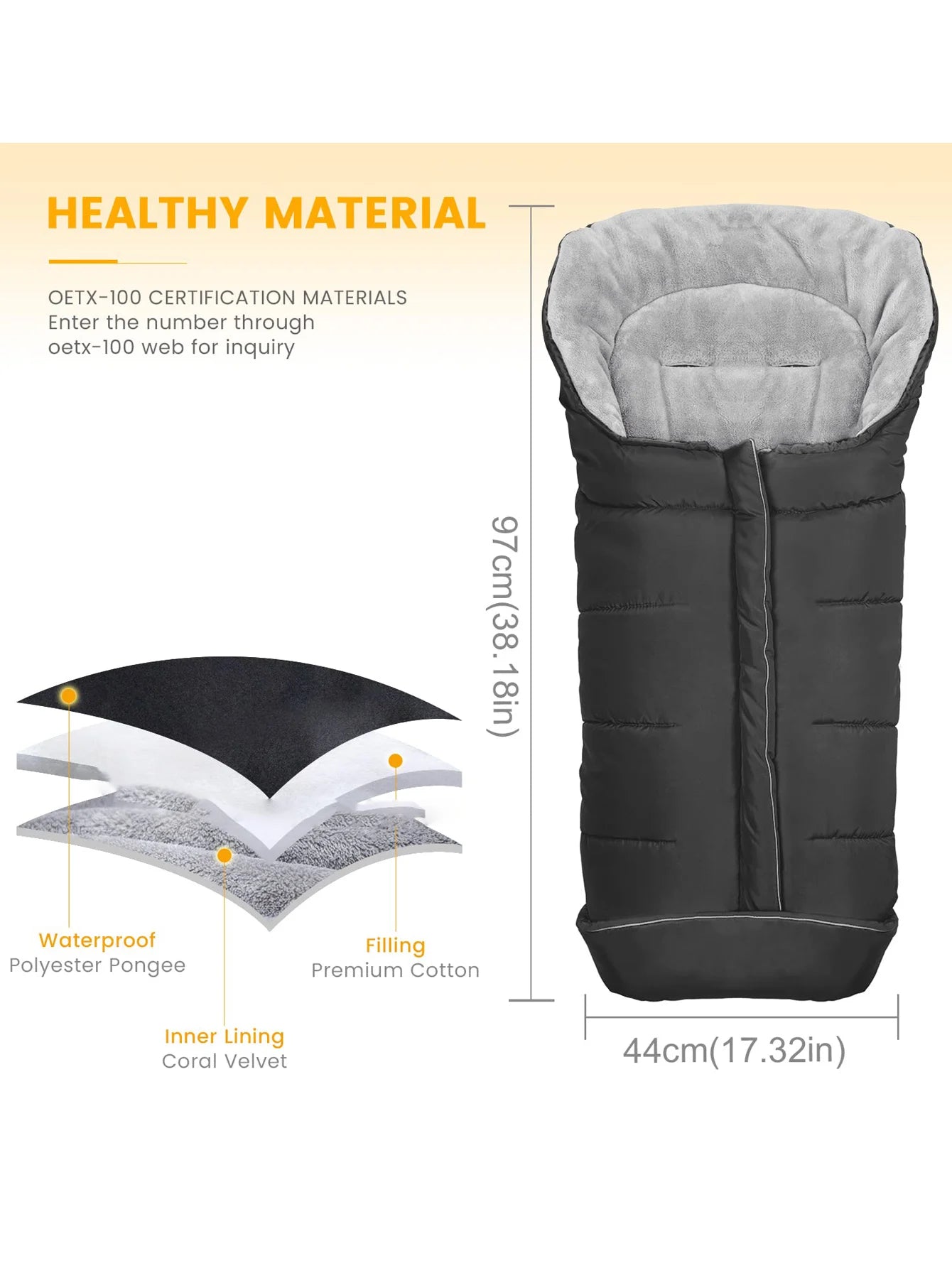 STROLLER FOOTMUFF | FOOTCOCOON™