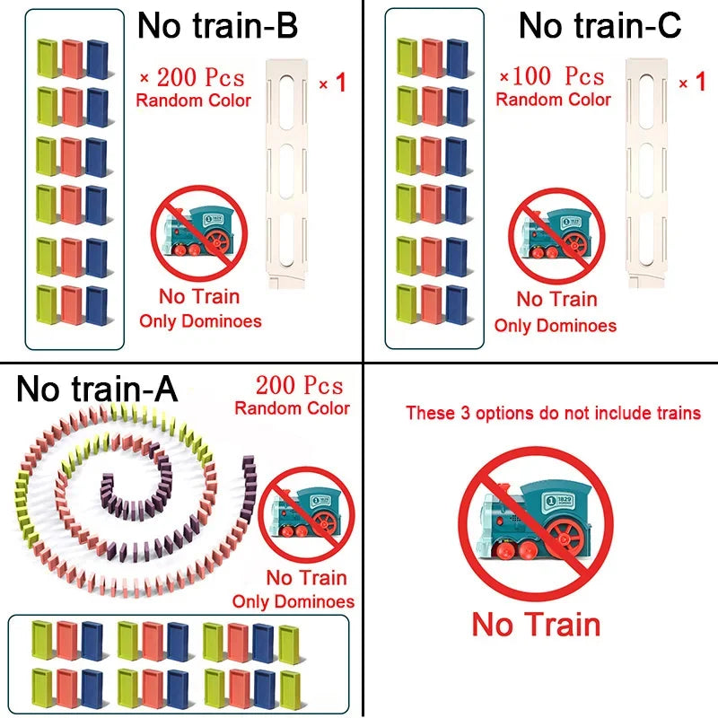 ELECTRIC DOMINO TRAIN | DOMITRAIN™
