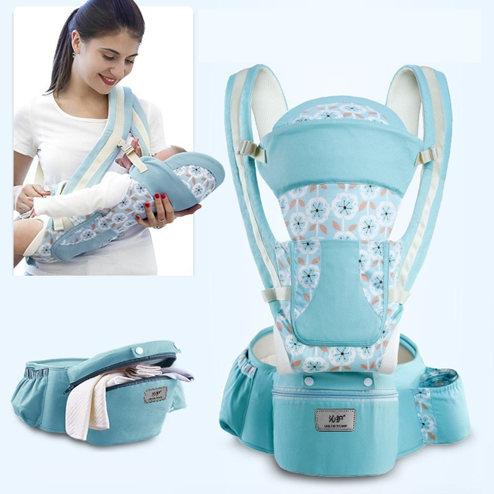 MULTIFONCTIONAL ERGONOMIC BABY CARRIER | TRAVELBABY™