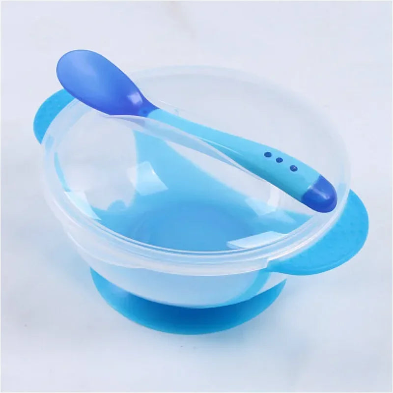 BABY PLATE AND SPOON SET