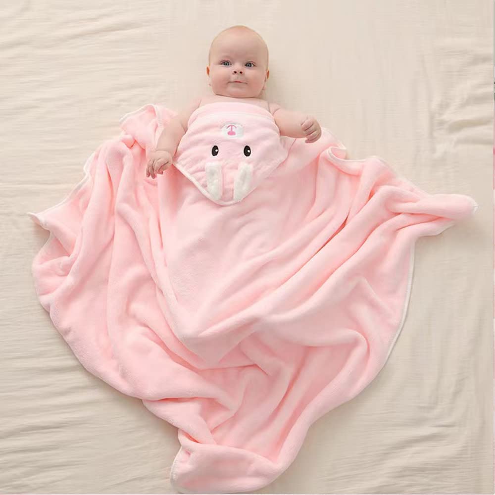 Animal Pattern Baby Bath Cape - TinyMums