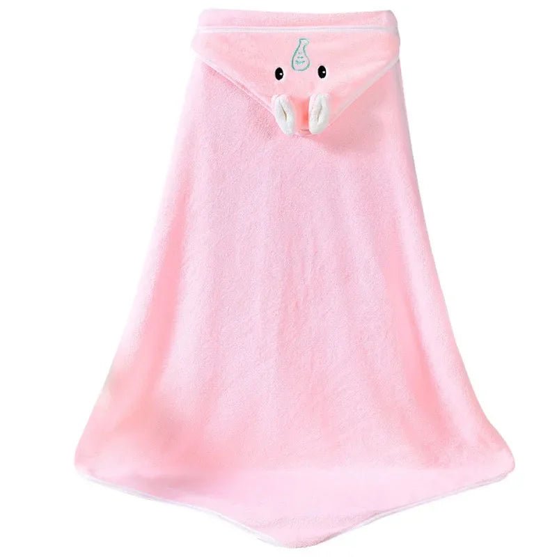 Animal Pattern Baby Bath Cape - TinyMums