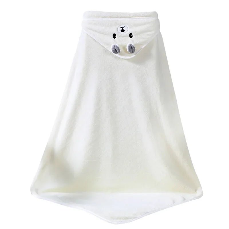 Animal Pattern Baby Bath Cape - TinyMums