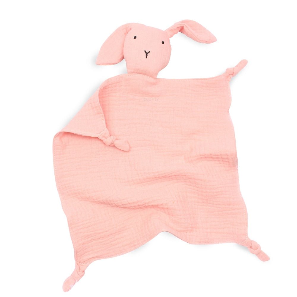 Animal patterned calming towel - TinyMums