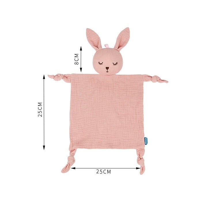 Animal patterned calming towel - TinyMums