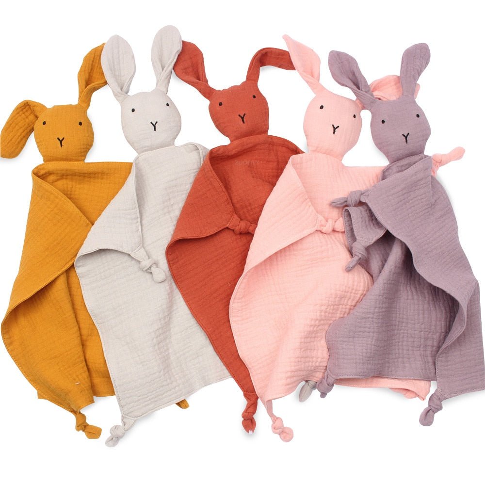 Animal patterned calming towel - TinyMums
