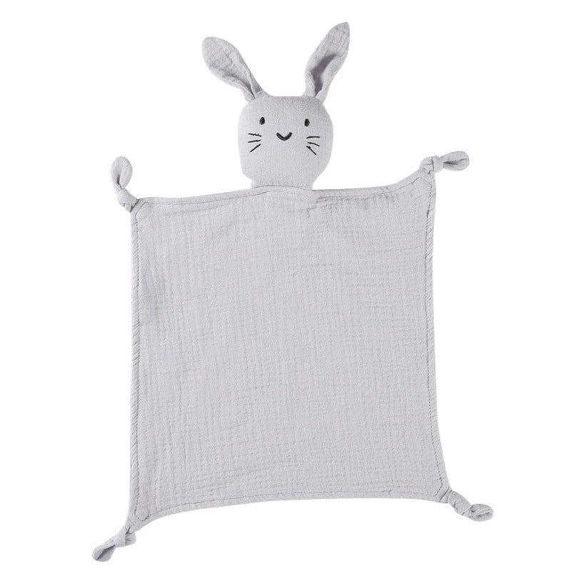 Animal patterned calming towel - TinyMums
