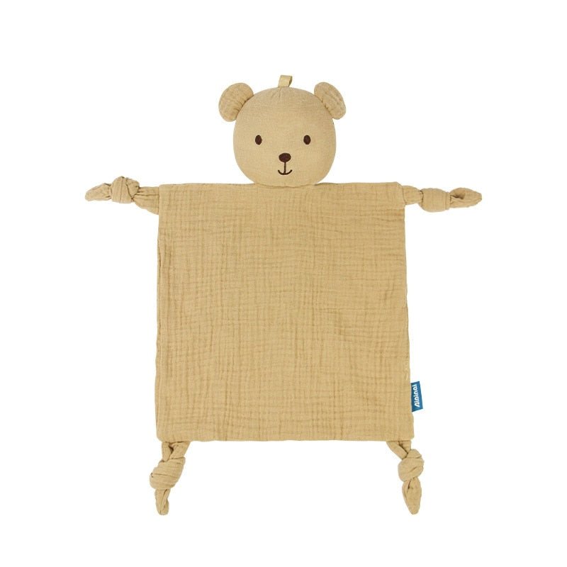 Animal patterned calming towel - TinyMums