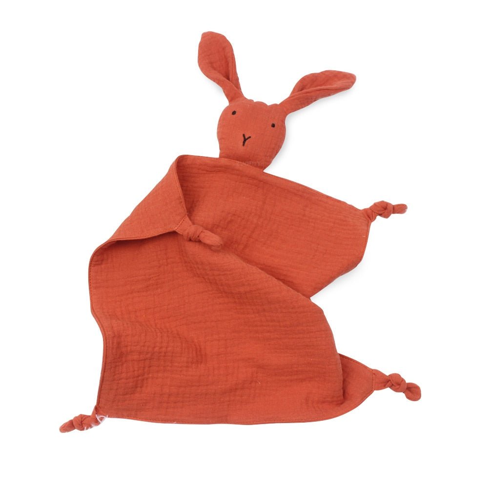 Animal patterned calming towel - TinyMums