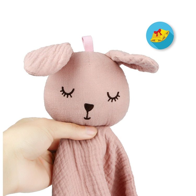 Animal patterned calming towel - TinyMums