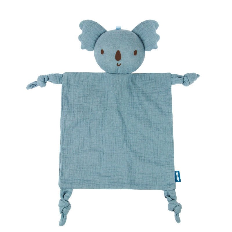 Animal patterned calming towel - TinyMums