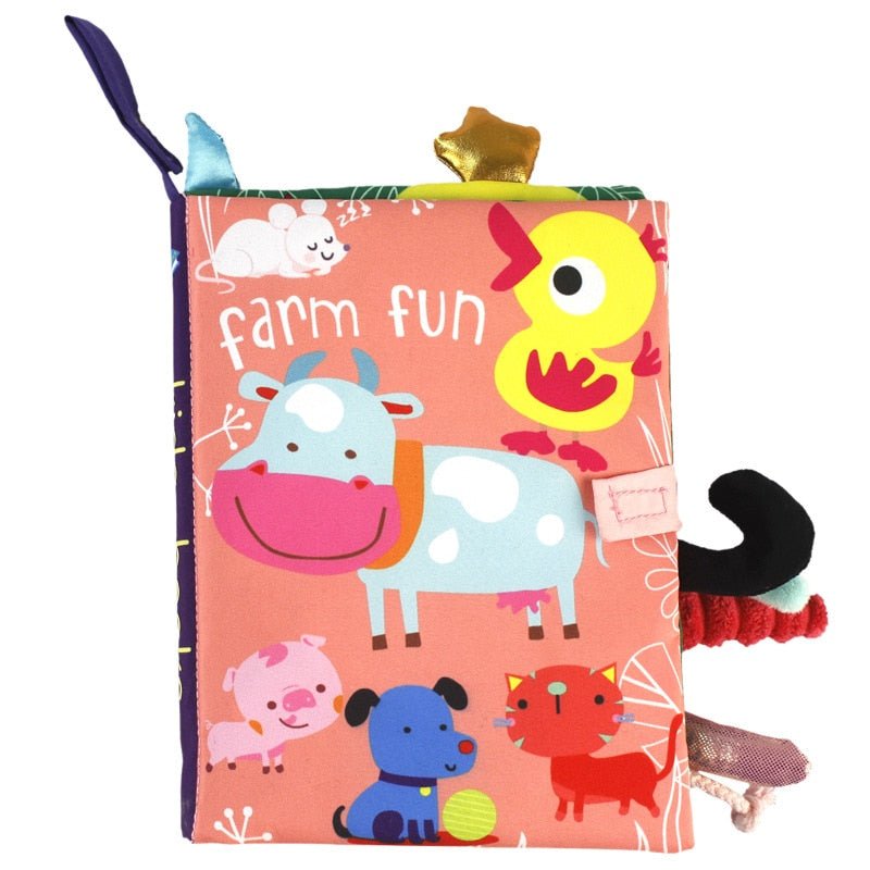PATTERNED CLOTH BOOK FOR BABY