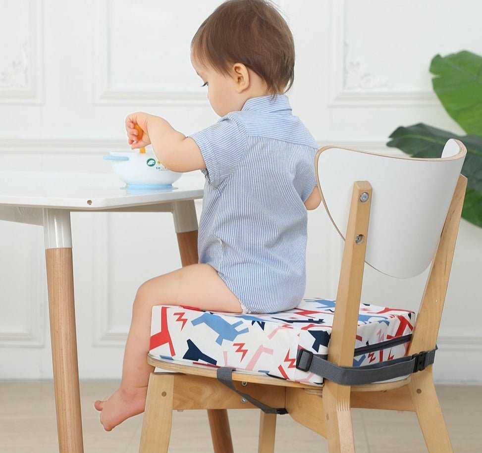 Baby Booster Chair with Adorable Patterns - TinyMums